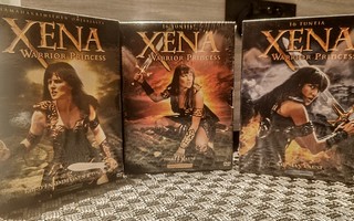 Xena - Taistelijaprinsessa 1-3.kaudet DVDBOX Suomijulkaisu