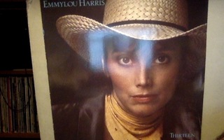 EMMYLOU HARRIS   ::  THIRTEEN   ::   VINYYLI   LP      1986
