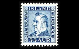 Islanti 186 ** Jochumsson 35 A (1935)