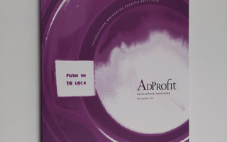 AdProfit : tuloksellista mainontaa 2012-2013