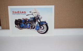 postikortti indian motorcycles moottoripyörä