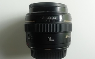 Canon EF 50mm f/1.4 USM -normaaliobjektiivi