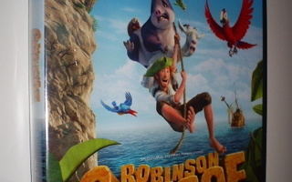 (SL) UUSI! DVD) Robinson Crusoe * 2016 * PUHUMME SUOMEA!