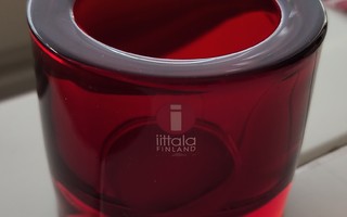 Iittala Kivi tuikku punainen