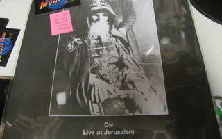 OM - LIVE IN JERUSALEM LP JENKKI '08 PAINOS #1253/3100 M-/M-