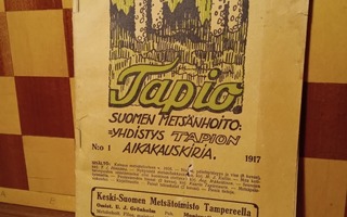 Tapio - Suomen metsänhoito yhdistys aikakirja 1917