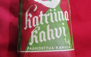 Avaamaton "Katriina Kahvi" kahvipaketti! (P316)