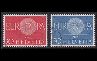 Sveitsi 720-1 o Europa (1960)