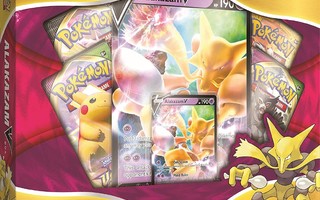 Pokemon Alakazam V-box, UUSI