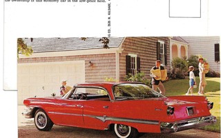 1960 Dodge Dart Phoenix postikortti esite - KUIN UUSI