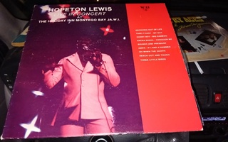 LP : Hopeton Lewis : Live in concert ( SIS POSTIKULU  )