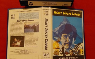 Hänet täytyy tappaa, Charles Bronson Vhs fix