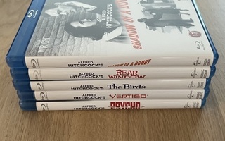 Viisi Alfred Hitchcockin Blu-ray-elokuvaa (pakettitarjous)