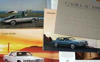 1981 Cadillac PRESTIGE esite - KUIN UUSI - 40 sivua