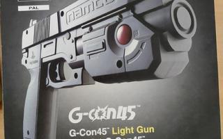 G-Con45  Light Gun + adapteri / PlayStation