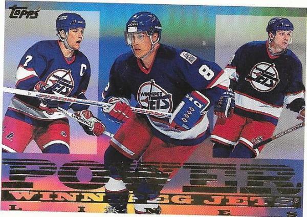 \ud83c\udfd2 95-96 TOPPS POWER LINES - SELANNE \/ TKACHUK \/ ZHAMNOV #2PL ...