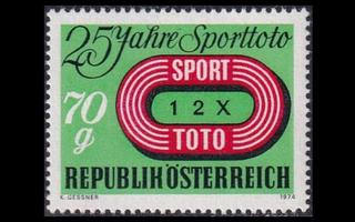 Itävalta 1468 ** Vakioveikkaus 25v (1974)