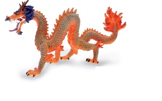 RED CHINESE DRAGON	(44 434)	n.17cm