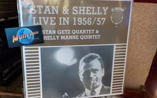STAN GETZ QUARTET&SHELLY MANNE QUINTET- LIVE -56/57 M-/M- LP