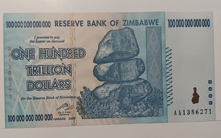 Zimbabwe 100 trillion