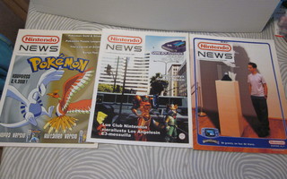 Nintendo News lehdet 1,2,4/2001