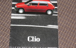 1990 Renault Clio PRESTIGE esite - ISO - 46 sivua
