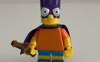 LEGO Bart as Bartman