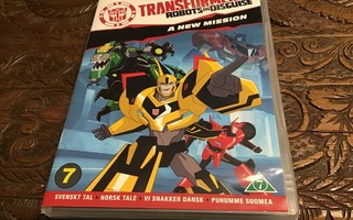 TRANSFORMERS ROBOTS IN DISGUISE: A NEW MISSION *DVD* juliste