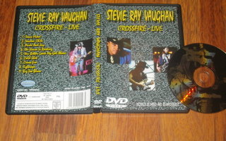 DVD - STEVIE RAY VAUGHAN - Crossfire 1983 & 1988 blues rock
