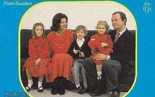 Kung Carl XVI Gustaf, Silvia ja lapset 1985 p171