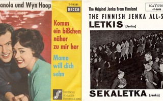 2 kpl Letka-Jenkka sinkkuja!!  Saksa/1962/1965