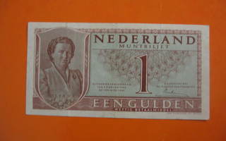 Hollanti 1 gulden (Juliana) - 1949