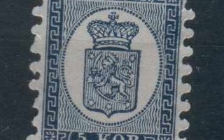 1860   5 kop  isohampainen postituore