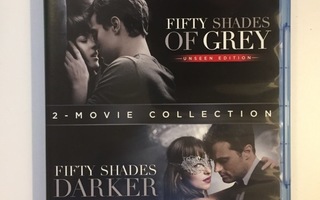 Fifty Shades 1+2 (Blu-ray) Dakota Johnson (2015-2017)