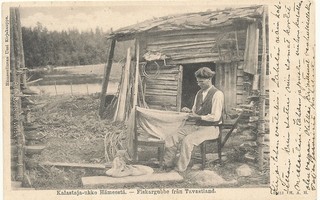 Kalastaja-ukko Hämeestä  - kulk. 1903