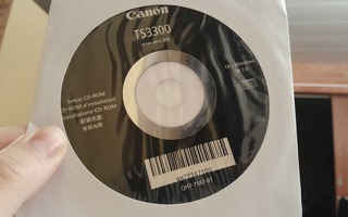 Canon TS3300 setup CD-ROM cd
