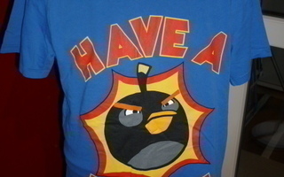Angry Birds HAVE A BLAST t-paita kokoa 158/164cm