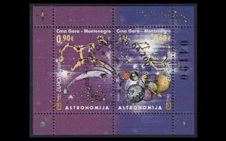 Montenegro 208-9BL8 o Europa astronomia (2009)