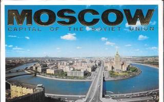 Neuvostoliitto - Moskova korttikotelo 12 korttia