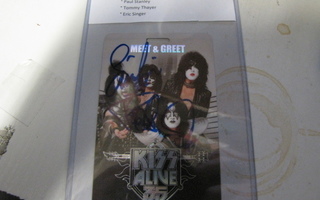 KISS-ALIVE 35 MEET & GREET PASSI KOLMELLA NIMMARILLA