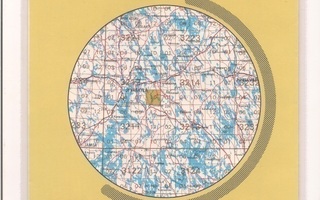 Peruskartta 1:20 000 Huikko