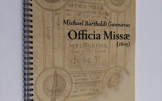 Michael Bartholdi : Officia Missae (tekijän omiste)