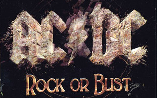 AC/DC (CD) VG+++!! Rock Or Bust (3D cover)