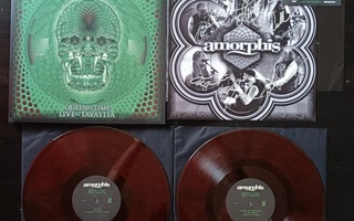 AMORPHIS - QUEEN OF TIME LIVE - MARBLE 2LP + SIGNED INSERT