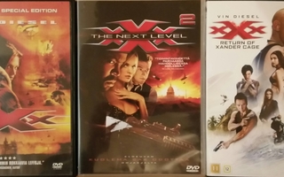 XXX & XXX 2(3 Dvd & XXX 3 Return Of Xander Cage -DVD