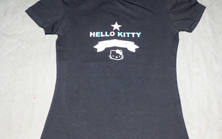 SANRIO Hello Kitty musta lasten t-paita koko 110cm