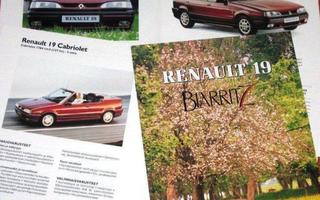 1995 Renault 19 Biarritz esite - suom - KUIN UUSI - 8 sivua