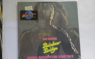 JIMI HENDRIX - RAINBOW BRIDGE M-/EX- SAKSA 80S LP