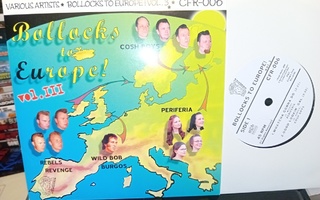 7" EP BOLLOCKS TO EUROPE vol 3 ( SIS POSTIKULU )