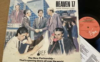 Heaven 17 – Penthouse And Pavement (SUOMI 1981 LP + sisäpu)